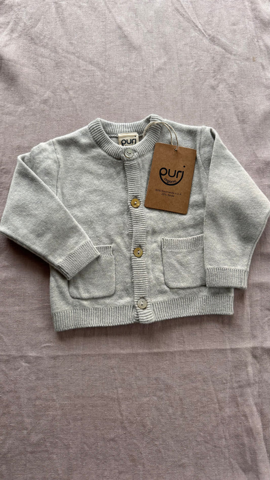 Puri organic Strickjacke